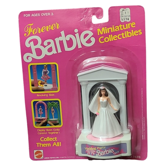 Vintage Forever Barbie Miniature Collectibles "Wedding Party Barbie 1959" - Picture 3 of 10